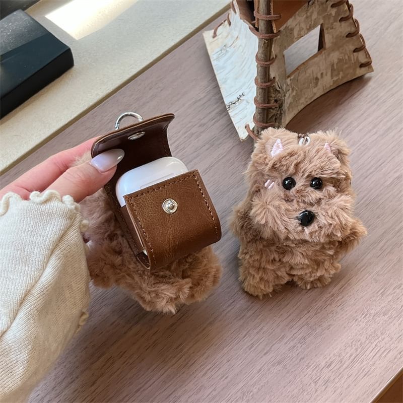 Dog Chenille Apple AirPods / Pro Earphone Case Skin