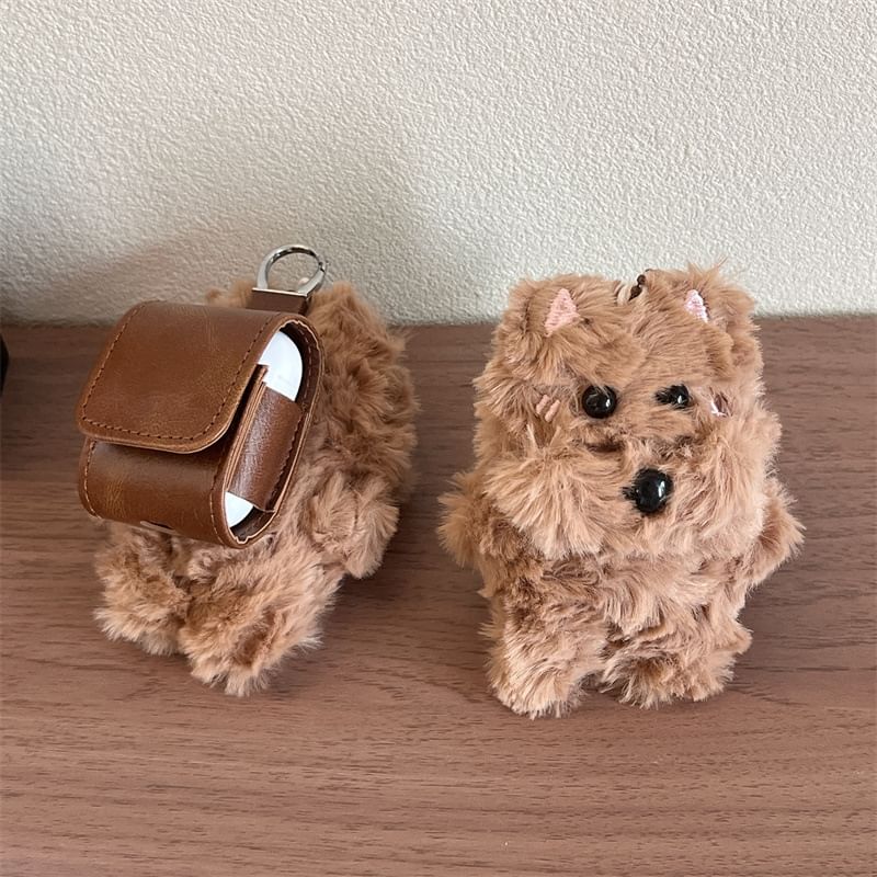 Dog Chenille Apple AirPods / Pro Earphone Case Skin