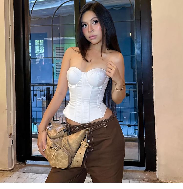 Corset Style Tube Top