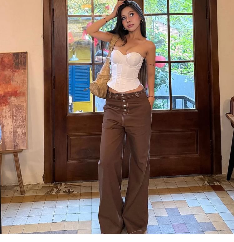 Corset Style Tube Top