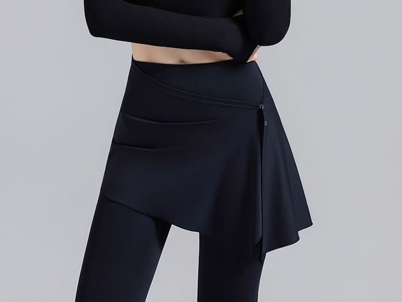 Open Back Crop Sports Top