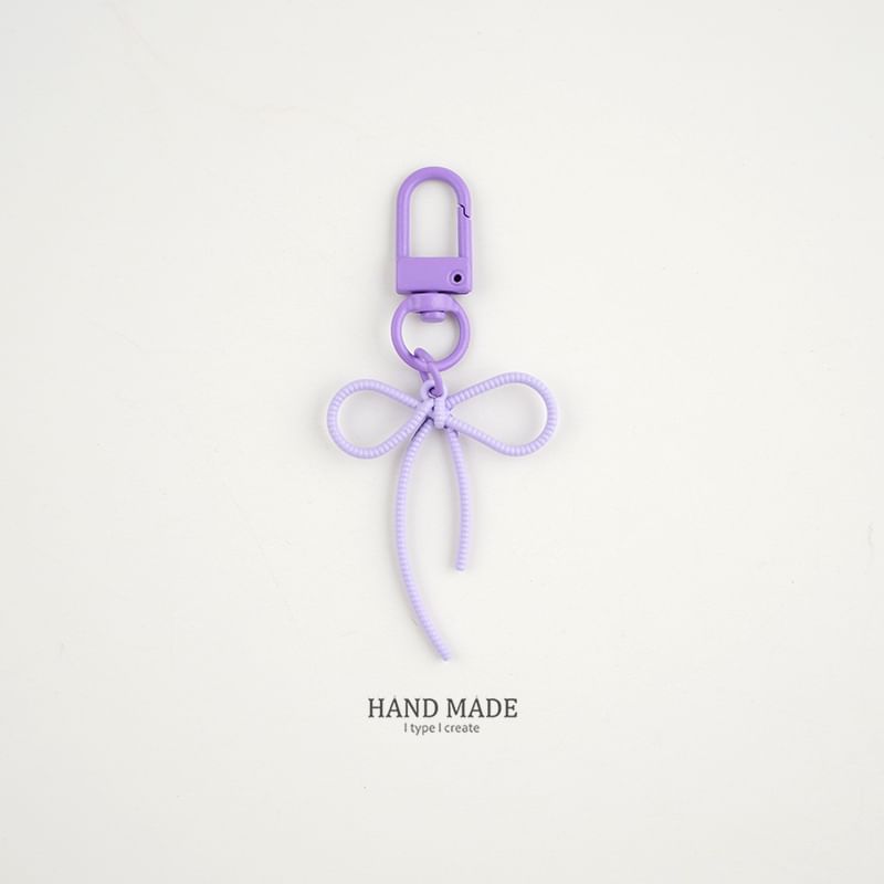 Bow Bag Charm Keyring