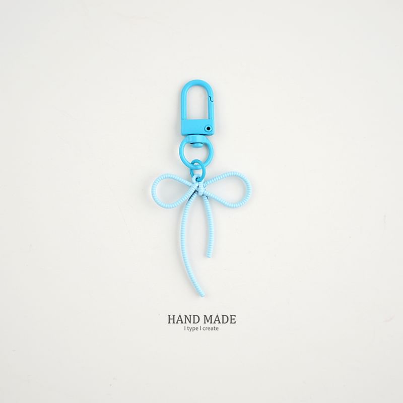 Bow Bag Charm Keyring