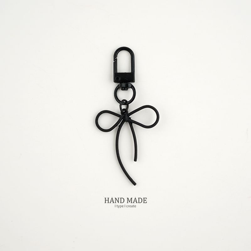 Bow Bag Charm Keyring