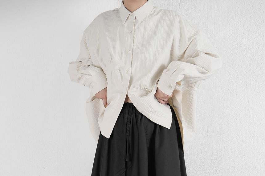 Asymmetrical Maxi A-Line Skirt High Waist