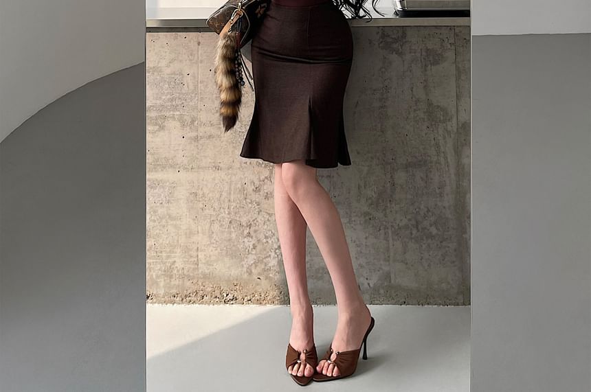 Mermaid Skirt High Waist