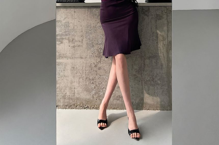 Mermaid Skirt High Waist