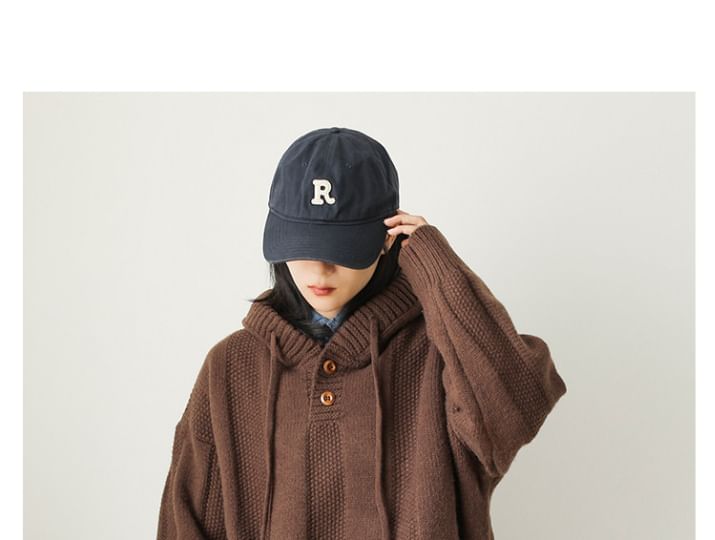 Drop Shoulder Hooded Solid Pullover