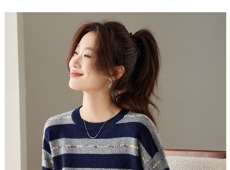 Striped Crewneck Knitwear