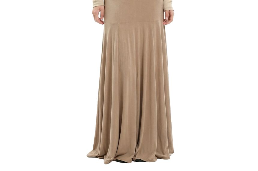 Asymmetrical Boatneck Long-Sleeve Top