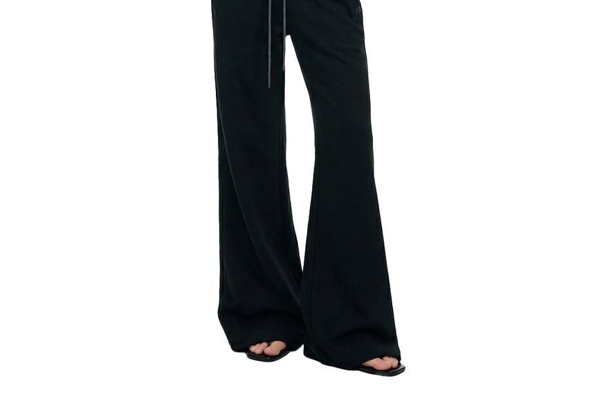 Scoop Neck Crop Knit with Contrast Trim