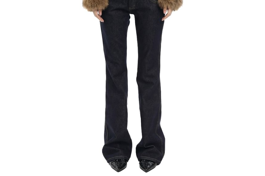 Set: Faux Fur Trim Tank + Arm Sleeves