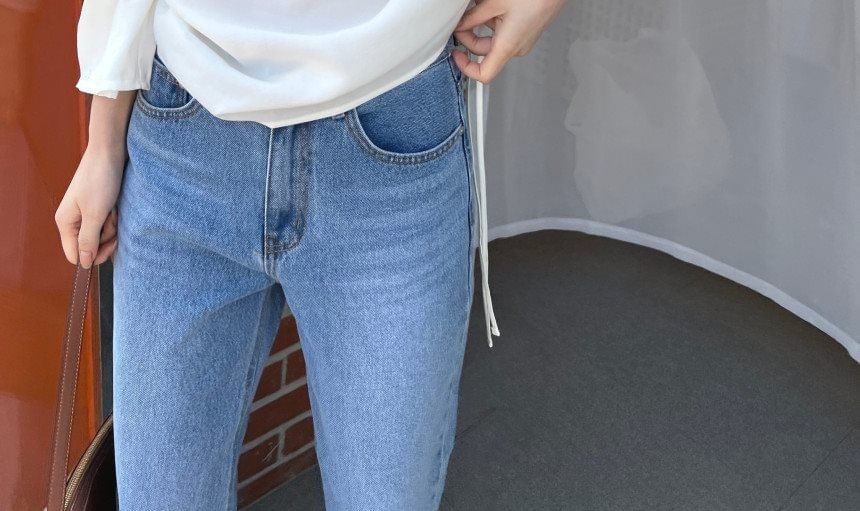 Cowl Neck Blouse with Drawstring and Long Sleeves