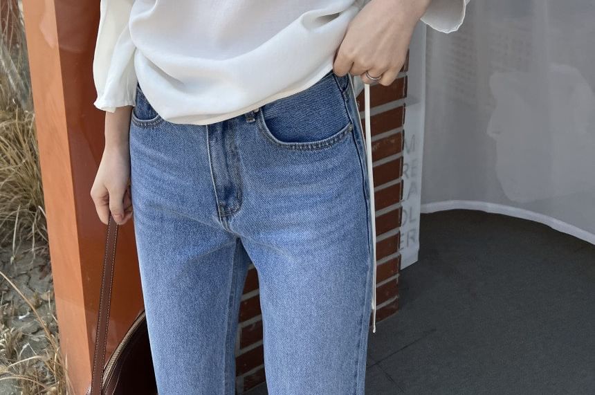 Cowl Neck Blouse with Drawstring and Long Sleeves