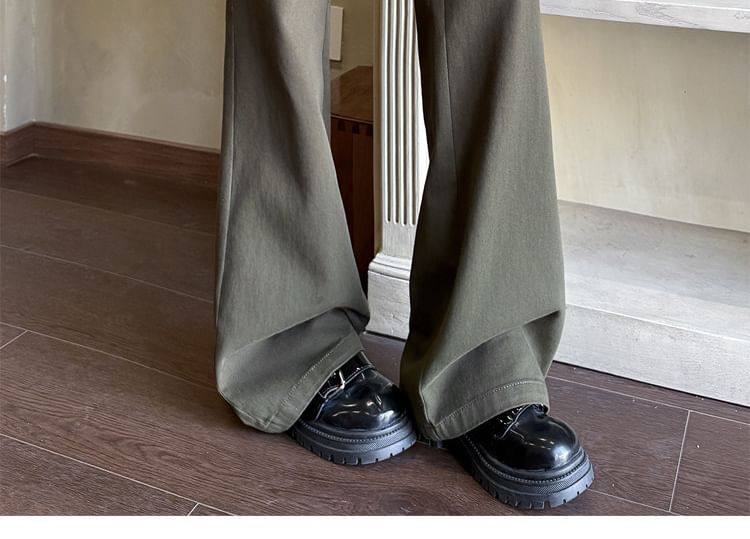 Skirt Overlay Flared Cargo High-Waisted Jeans