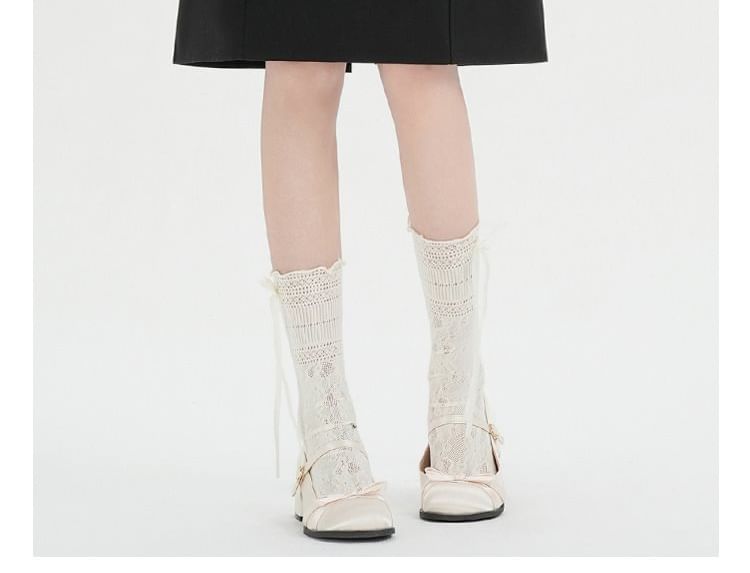 High-Waisted Slit A-Line Skirt in Plain