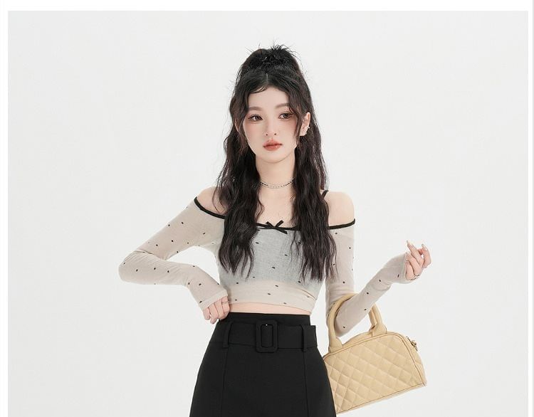High-Waisted Slit A-Line Skirt in Plain