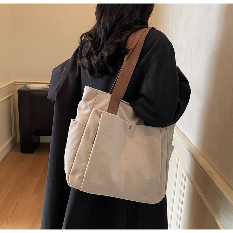 Canvas Plain Tote Bag