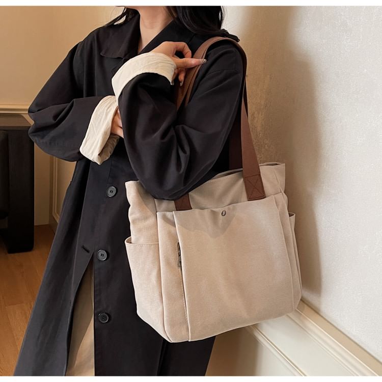 Canvas Plain Tote Bag