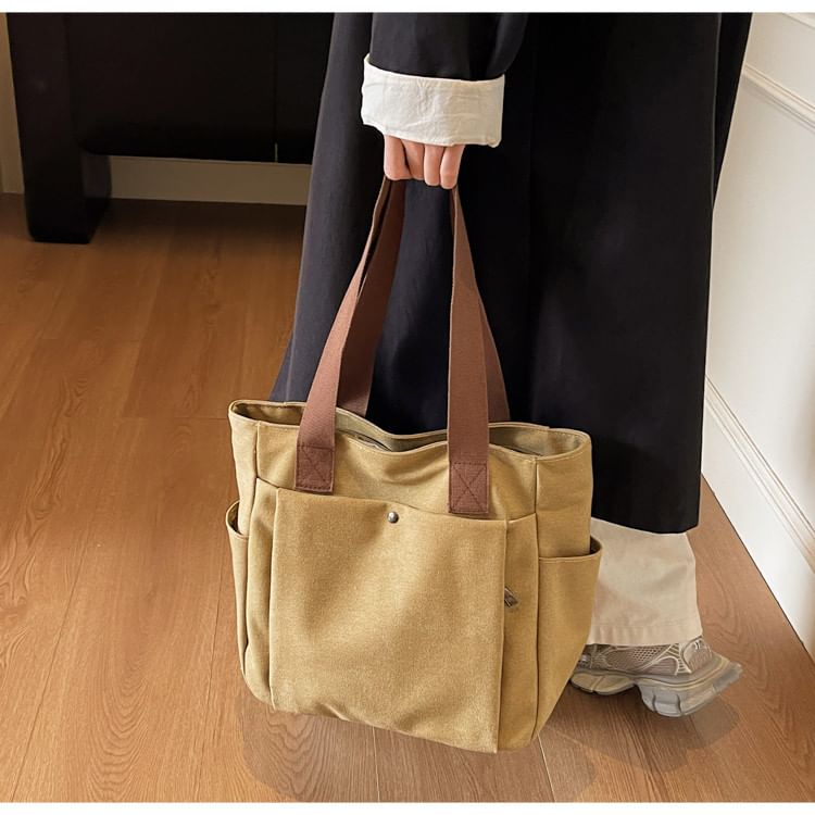 Canvas Plain Tote Bag