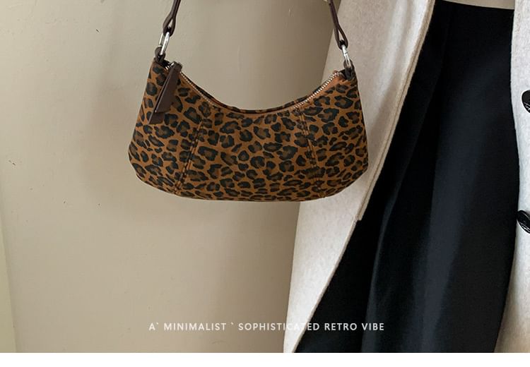 Faux Leather Hobo Bag