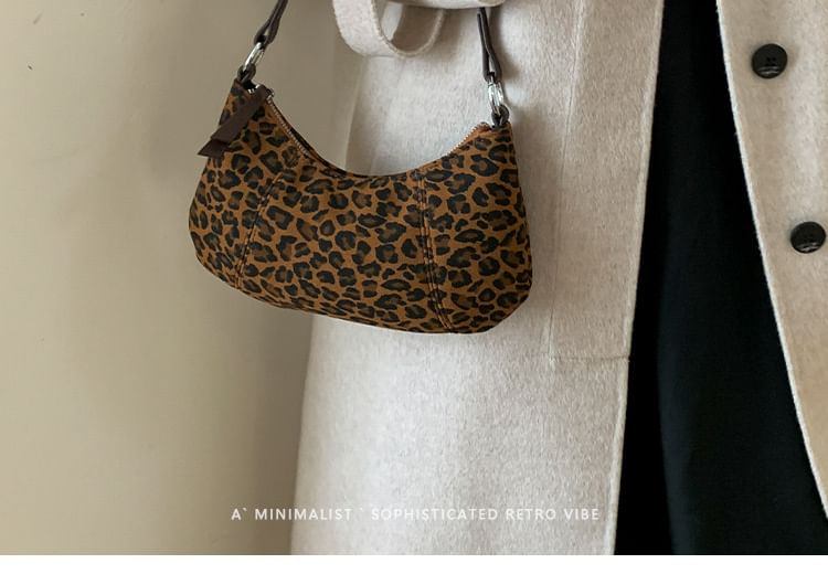 Faux Leather Hobo Bag