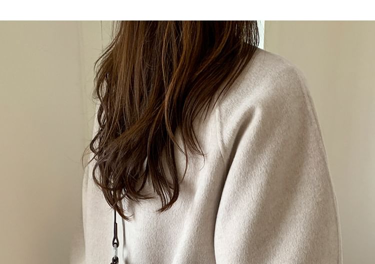 Faux Leather Hobo Bag