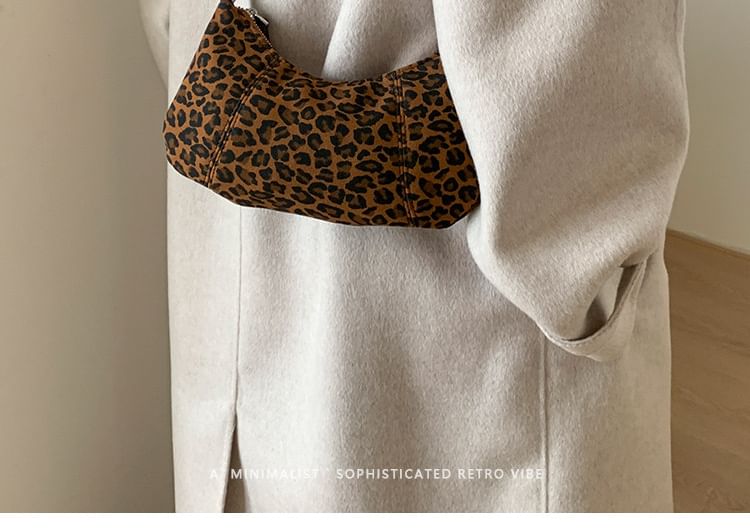 Faux Leather Hobo Bag