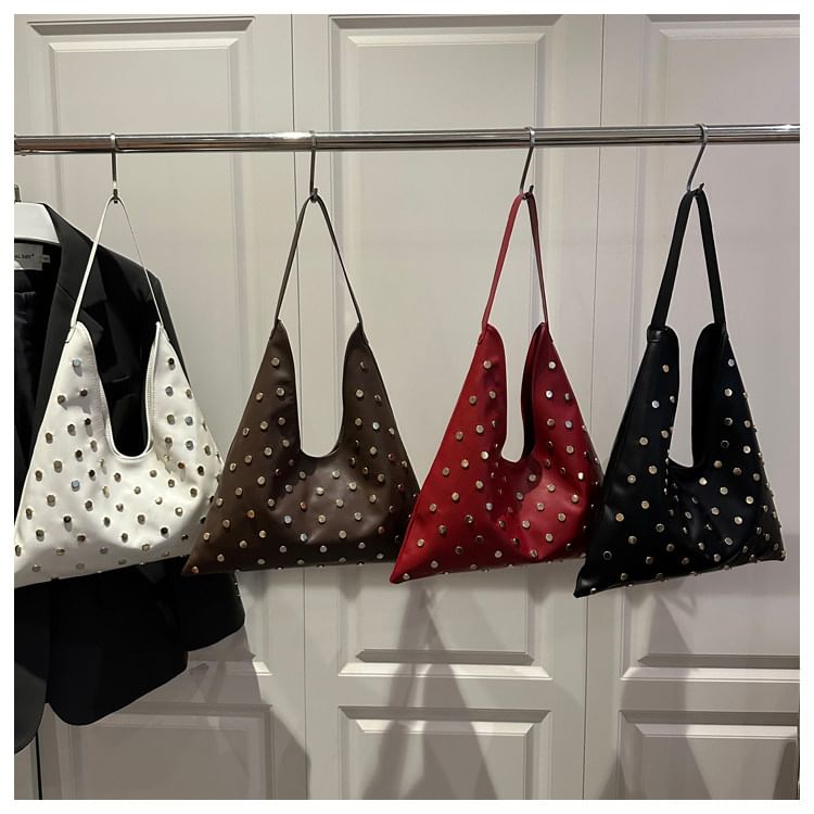 Studded Shoulder Bag