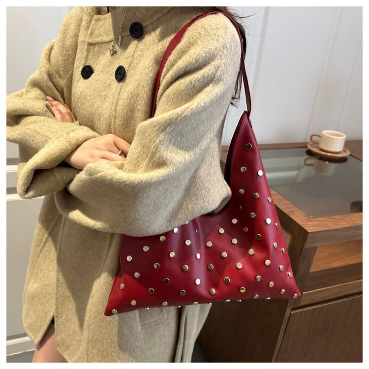 Studded Shoulder Bag