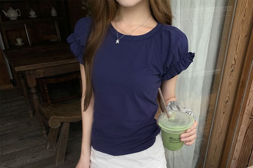 Crewneck Top & Maxi A-Line Skirt Set - Altfashion Shop