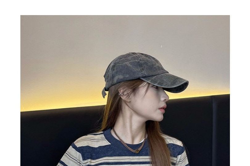 Short Sleeve Crew Neck Striped Tee
