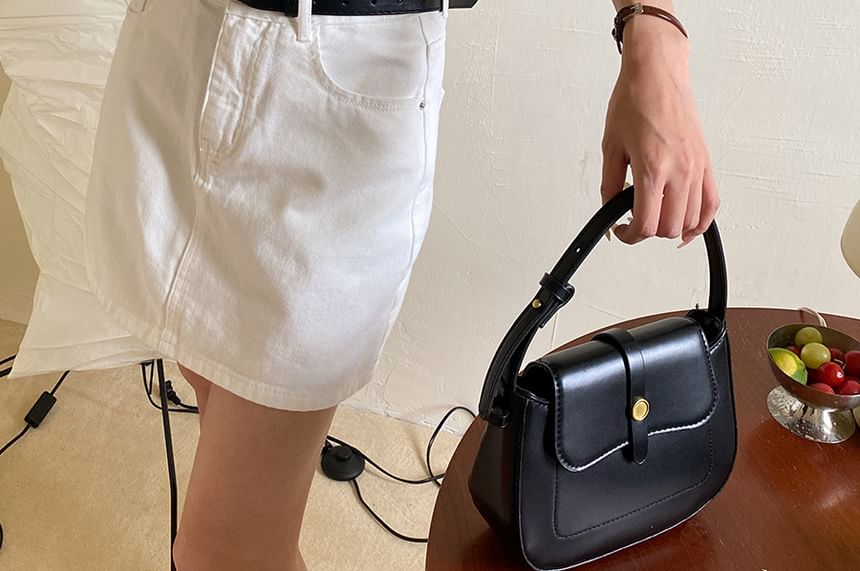 3/4-Sleeve Pocketed Plaid Shirt