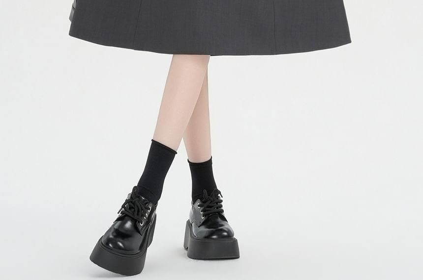 Midi A-Line Skirt with Belt Set - Altfashion Shop
