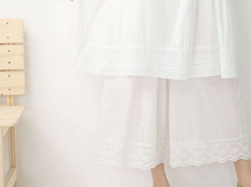 Spaghetti Strap Plain Midi A-Line Dress