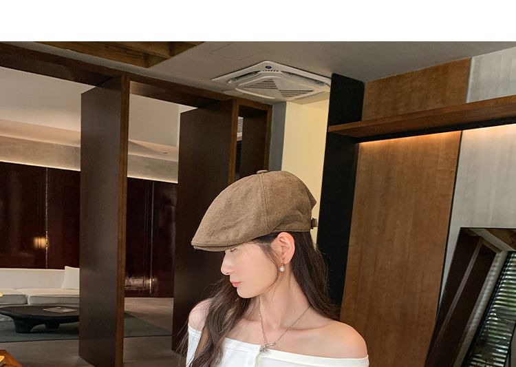 Off-Shoulder Button-Up Short Sleeve T-Shirt