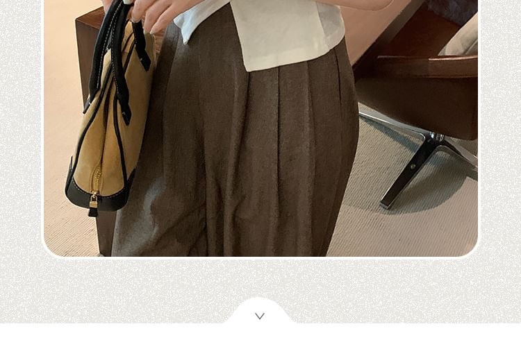 Off-Shoulder Button Front Short Sleeve Tee