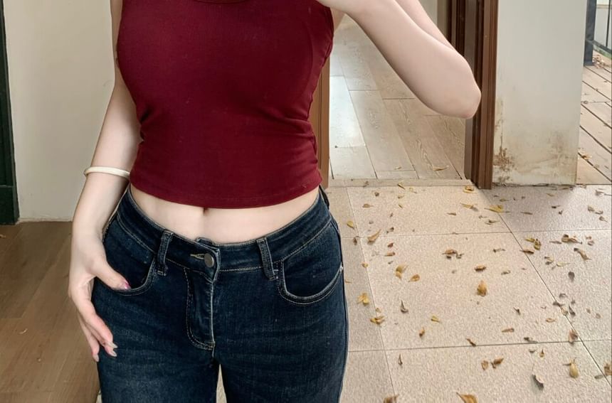 Lace Insert Basic Camisole