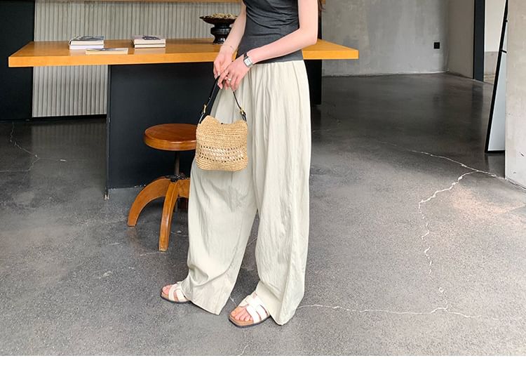 Ruched One-Shoulder Sleeveless Top