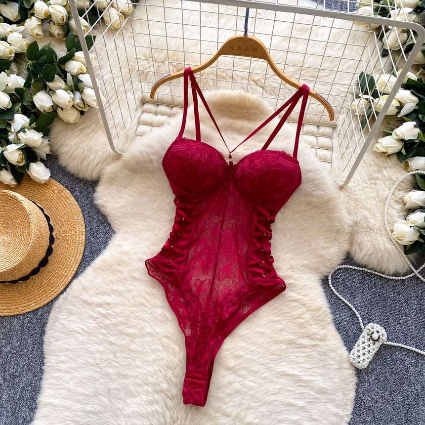 Lace Bodysuit Top