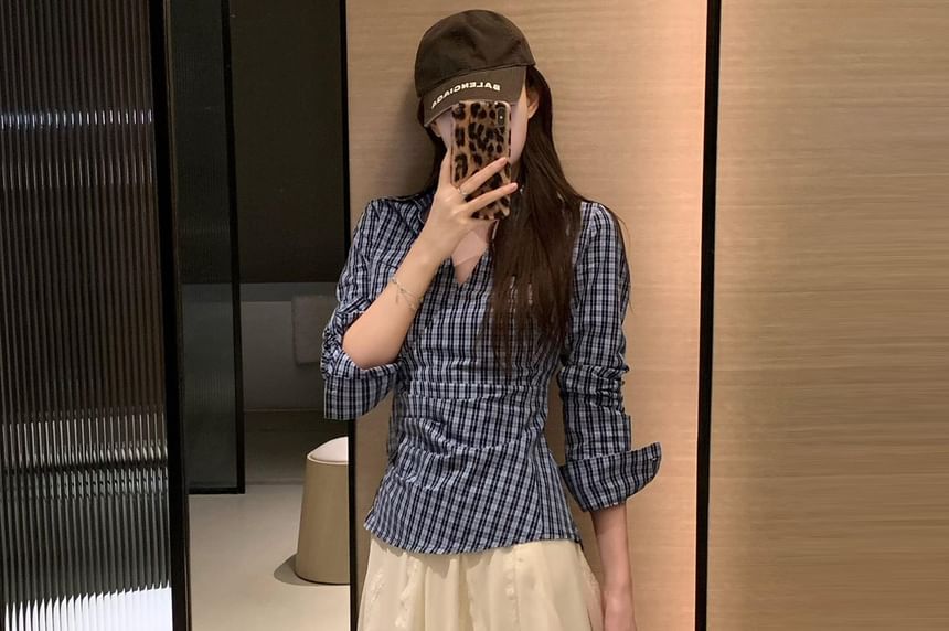 Mid Waist Asymmetrical Plain A-Line Skirt (Various Designs)