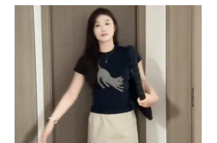 High Waist Plain Maxi Skirt