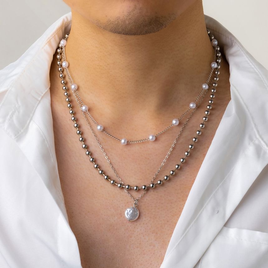 Layered Beaded Necklace