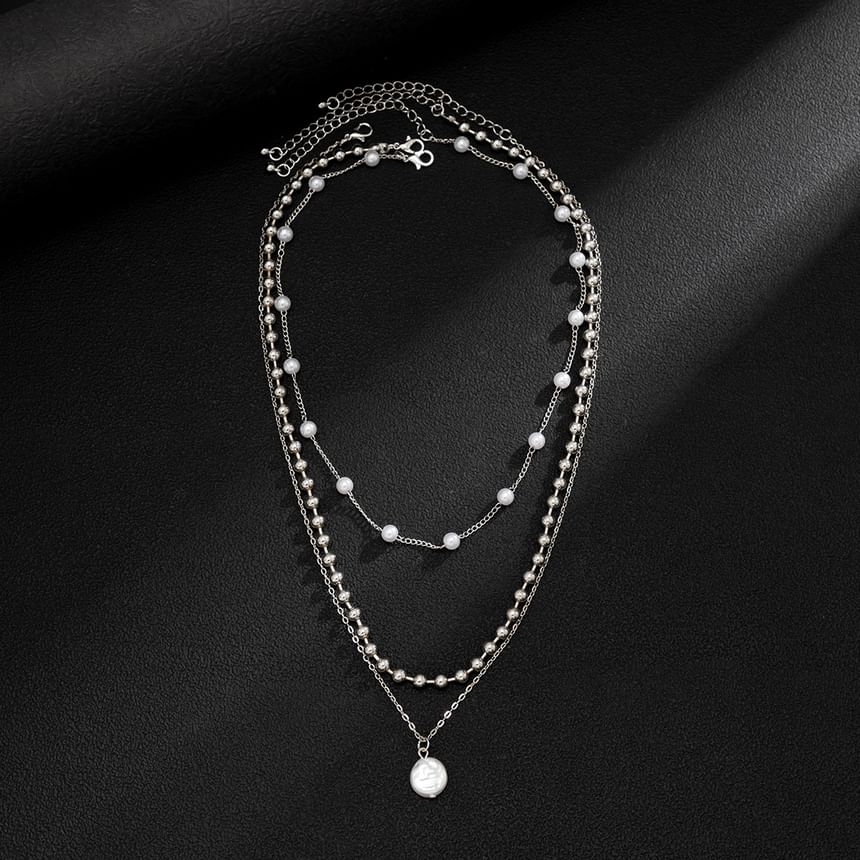 Layered Beaded Necklace