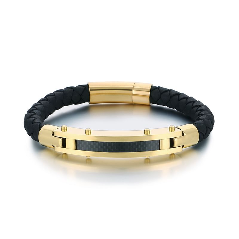 Faux Leather Bracelet