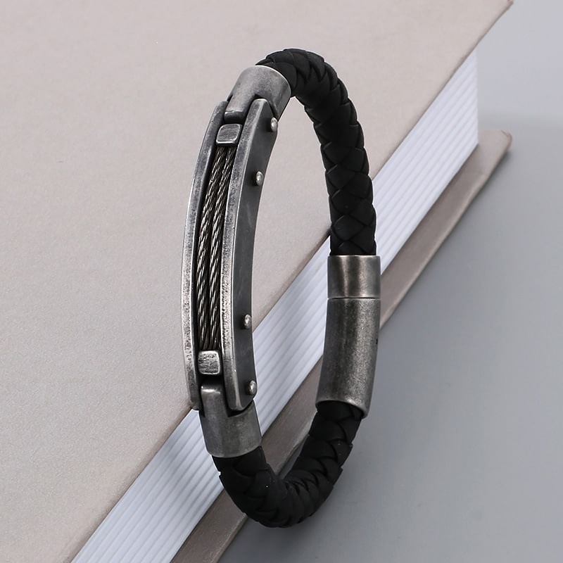 Faux Leather Bracelet