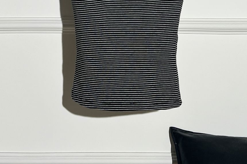 Striped Strappy Crop Top