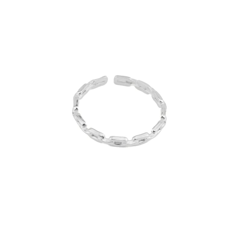 Chain Alloy Open Ring