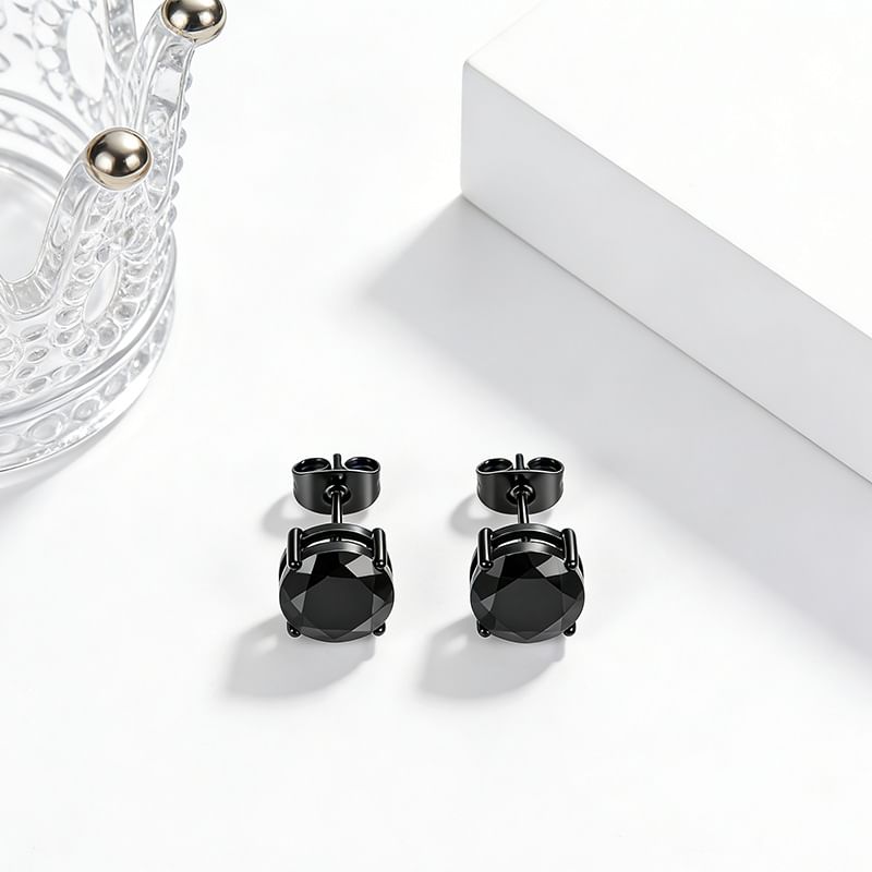 Rhinestone Alloy Stud Earring (Various Designs)