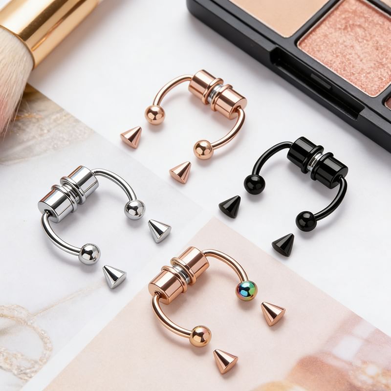 Magnetic Faux Stud Nose Ring